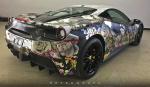 Ferrari 488 GTB Chrome Couture by Metro Wrapz 2016 года